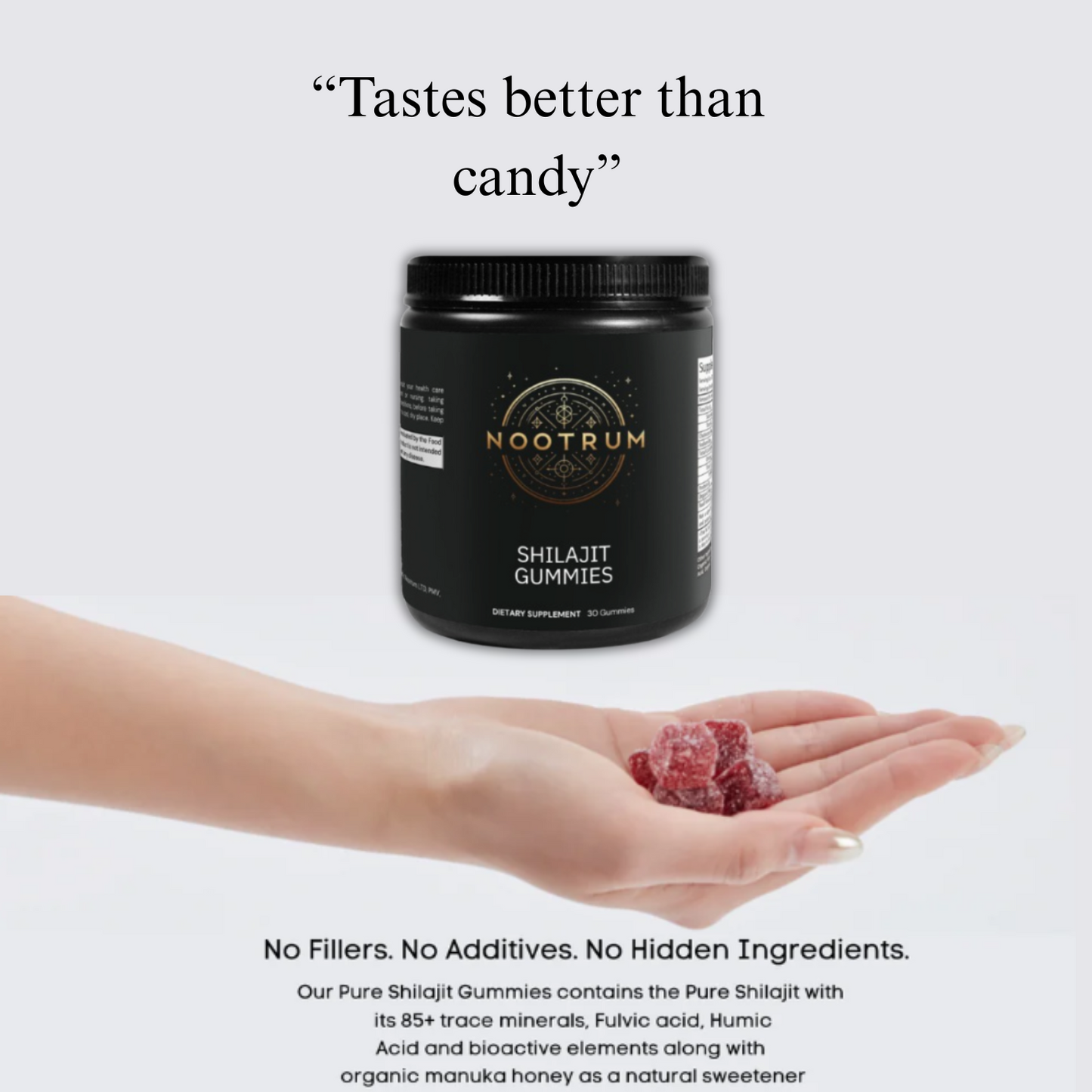 Nootrum Premium Shilajit Gummies