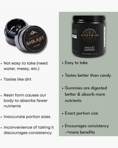Nootrum Premium Shilajit Gummies