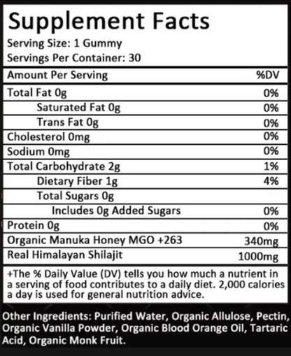 Nootrum Shilajit Gummies